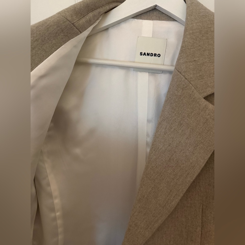 Sandro Oversized Suit Jacket NWT - Picture 6 of 7